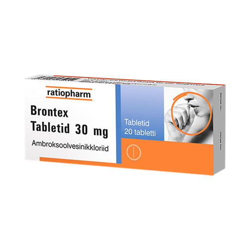 BroBrontex siirup and tabletid package