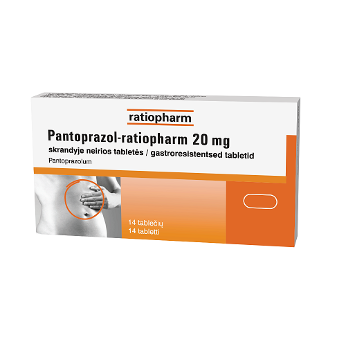 pantoprazol ratiopharm package